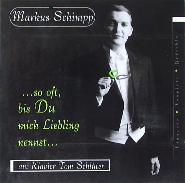 ...so oft, bis Du mich Liebling nennst - mit Markus Schimpp